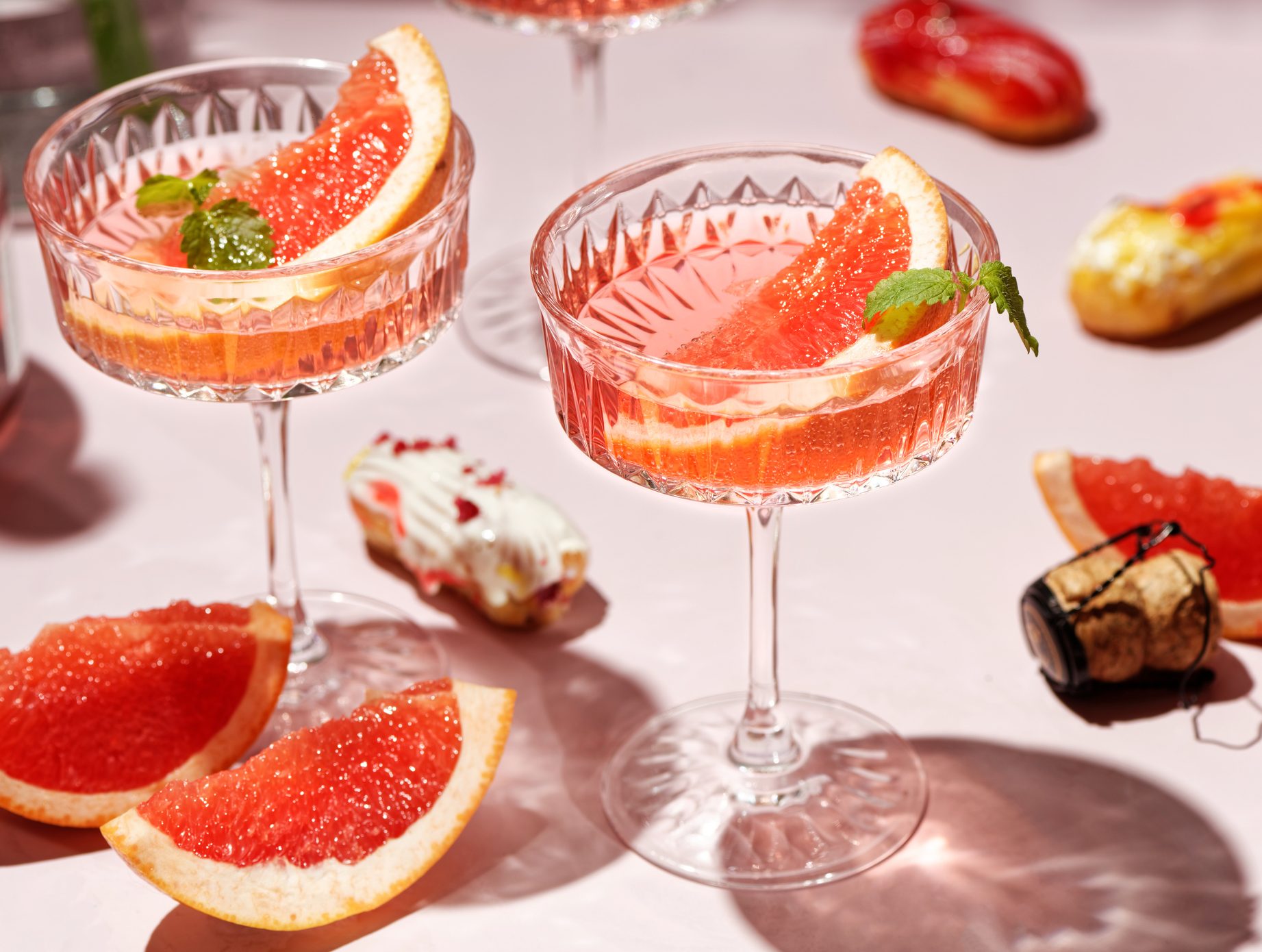 Three ways to revisit House of BNG brut rosé this winter