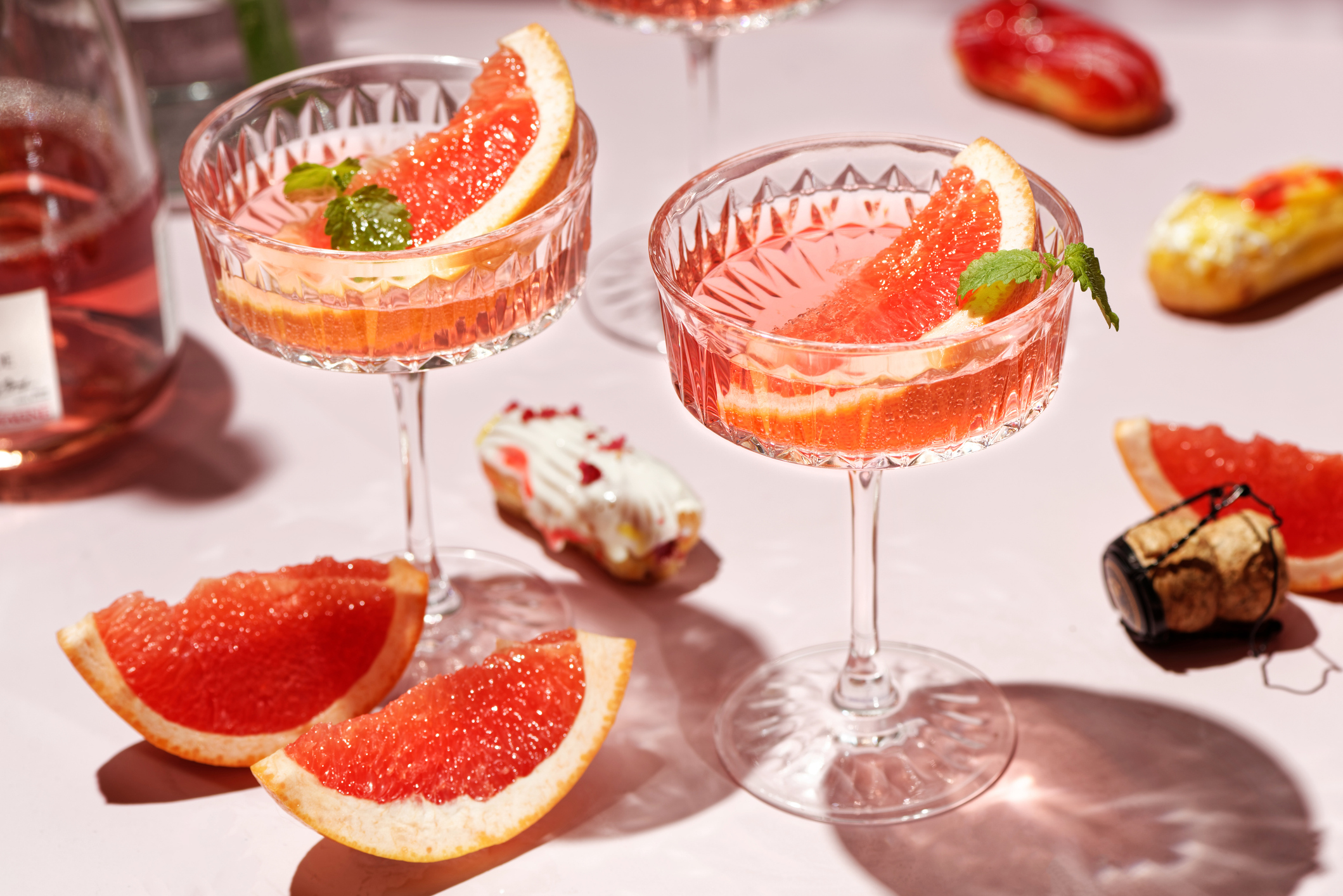 Three ways to revisit House of BNG brut rosé this winter